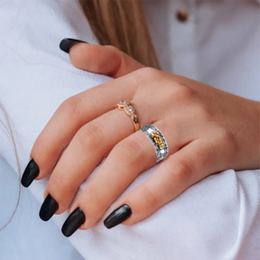 Bague Feng Shui originale de richesse et de prospérité - Achetez 01, obtenez 02 + Cadeau gratuit